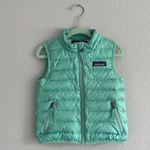 Patagonia baby down sweater vest sz 12-18m